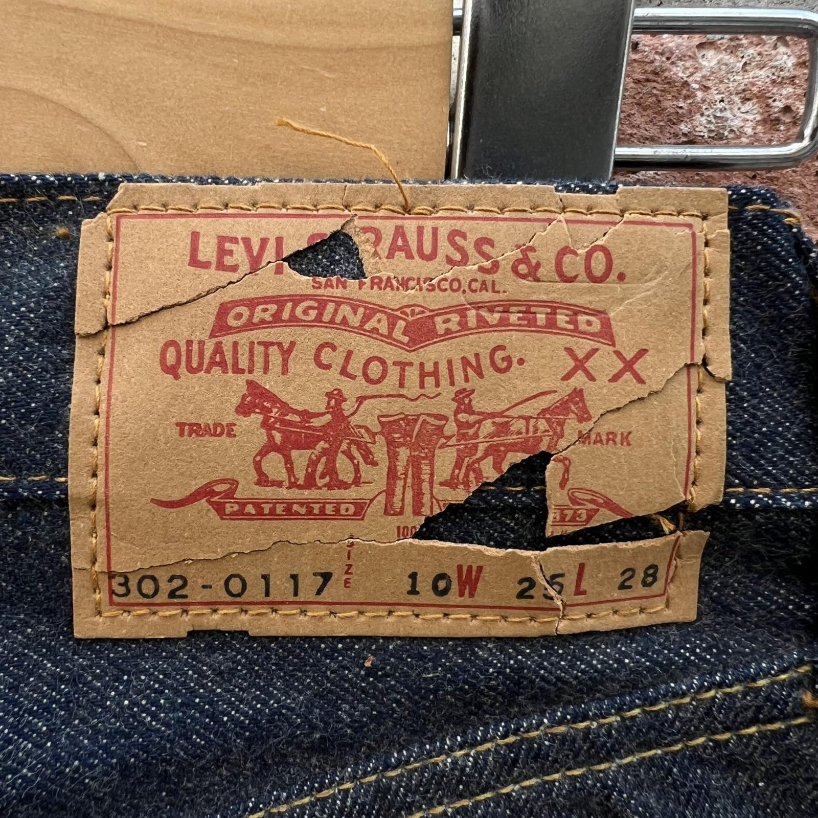 DEAD STOCK 1960's LEVI'S 302-0117 BIG 
