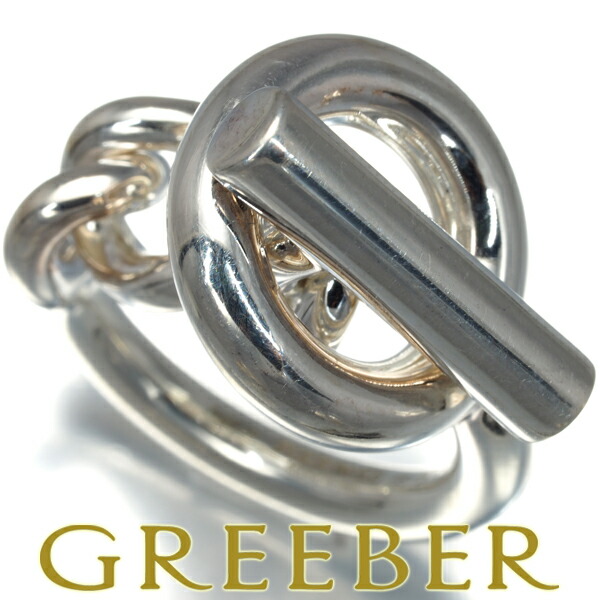 楽天市場】エルメス クロワゼットGM リング シルバー サイズ52 104587