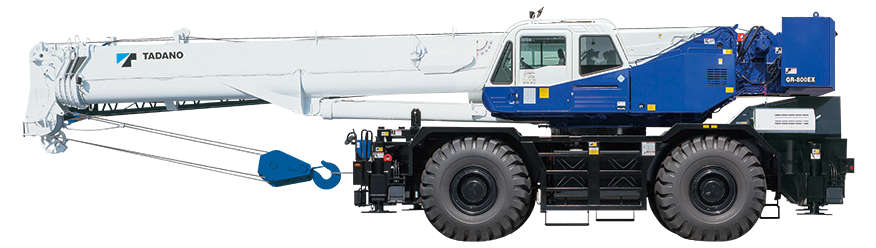 Tadano GR-800EX Rough Terrain Crane delivered to Al Faris – Heavy
