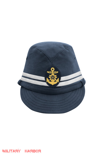 WWII Japanese IJN Navy First Type Officer field cap Blue size: S