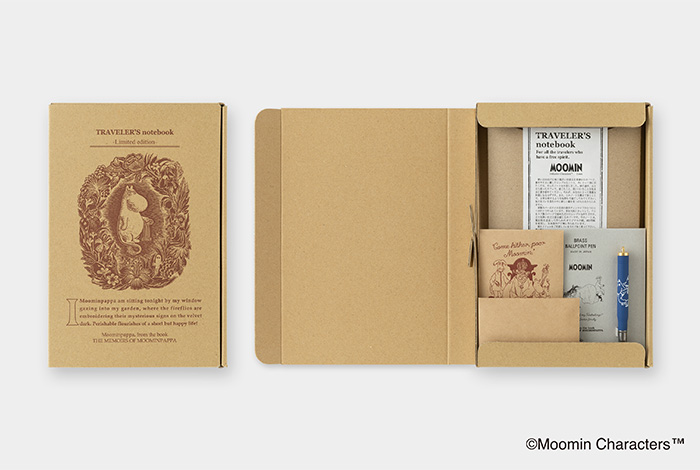 TRAVELER'S notebook Limited Set MOOMIN from the book “The Exploits