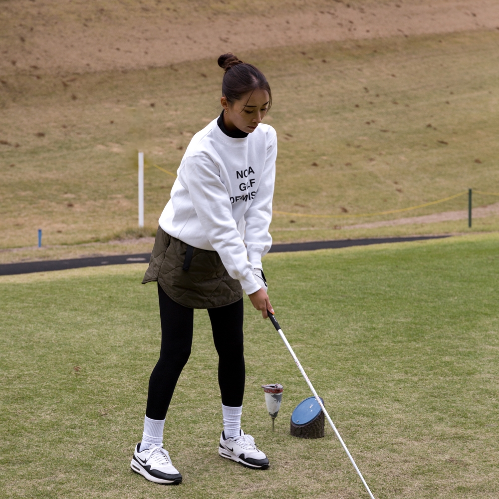 キャプテンズヘルム ゴルフ キルティング アジャスタブル スカート