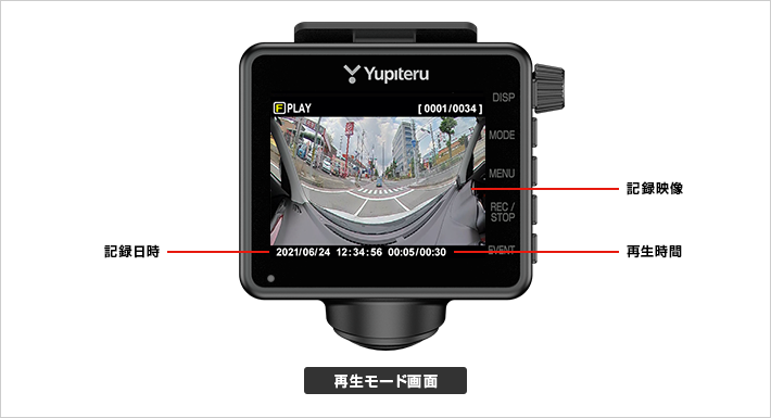 ZQ-31R｜全周囲360°&リアカメラドライブレコーダー｜Yupiteru(ユピテル)