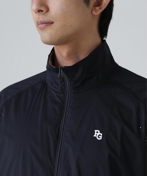 パーリーゲイツ フルジップブルゾン(ストレッチ性・セリフロゴ柄