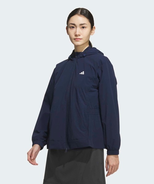 パーカー フード付きウインドジャケット「adidas Golf/アディダス