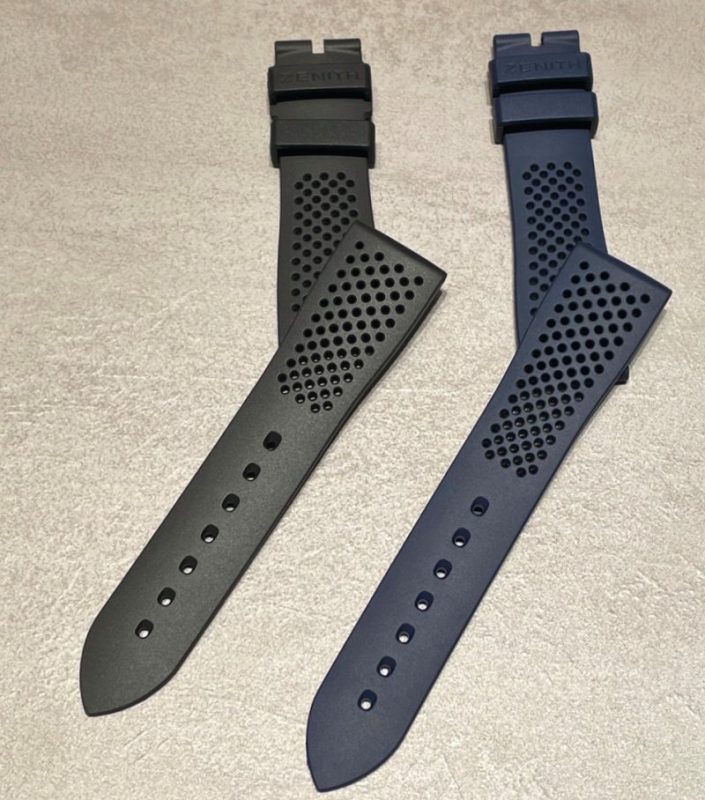 ゼニスブティック大阪ではゼニスの純正ストラップ販売もしております