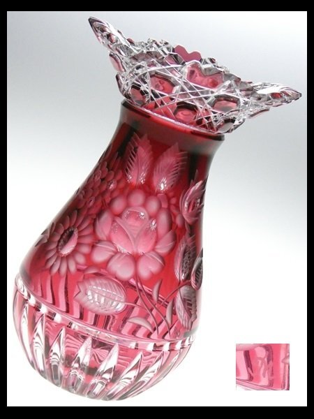 Yahoo!オークション -「マイセンクリスタル花瓶」の落札相場・落札価格