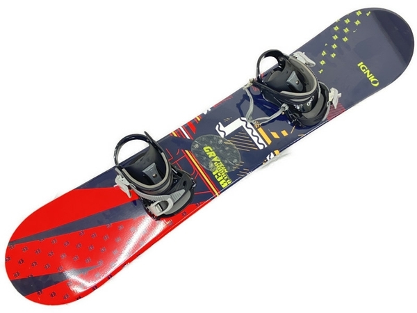 かわいい!キッズ用 IGNIOスノーボード100 + K2 ビンディングセット