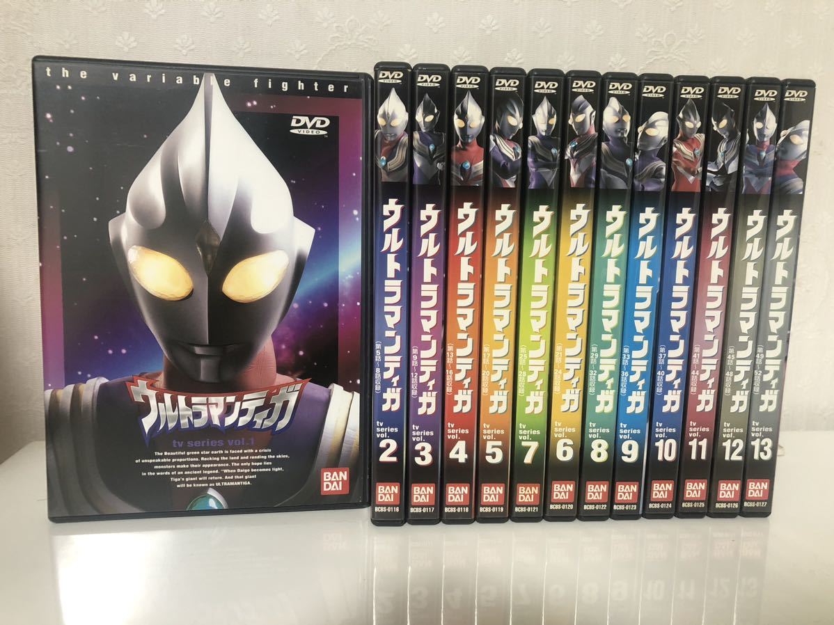 ウルトラマンティガDVD全13巻セット(4巻欠品) Yahoo!オークション