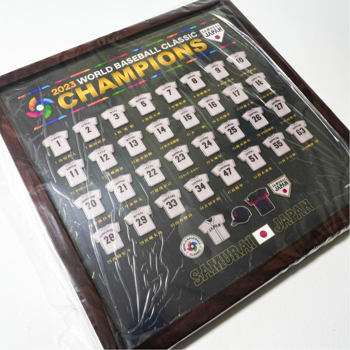 新品】WBC優勝記念 受注生産 全選手名前入り ピンバッジセット 野球 侍