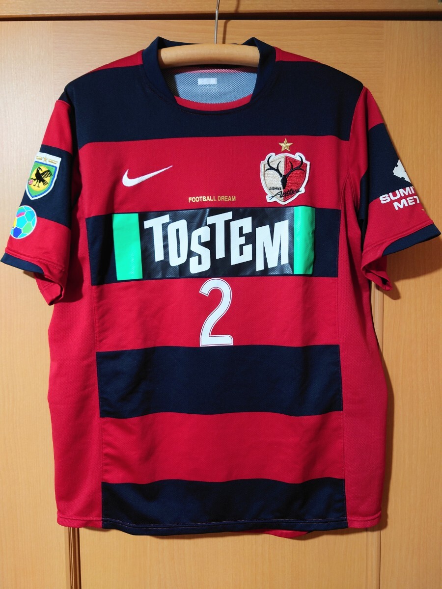 Yahoo!オークション - 正規品 鹿島アントラーズ 08-09 ユニフォーム #2