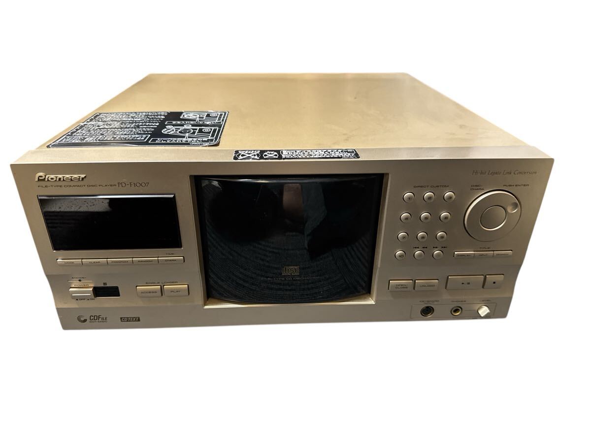 パイオニア 301枚ファイルタイプCDプレーヤー PD-F1007(おまけ付き