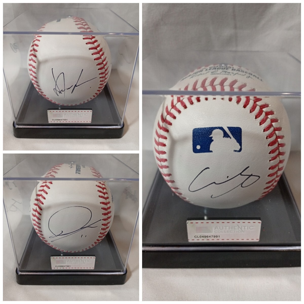 大谷翔平 山本由伸 佐々木朗希 直筆サインボール MLB公式球 試合球