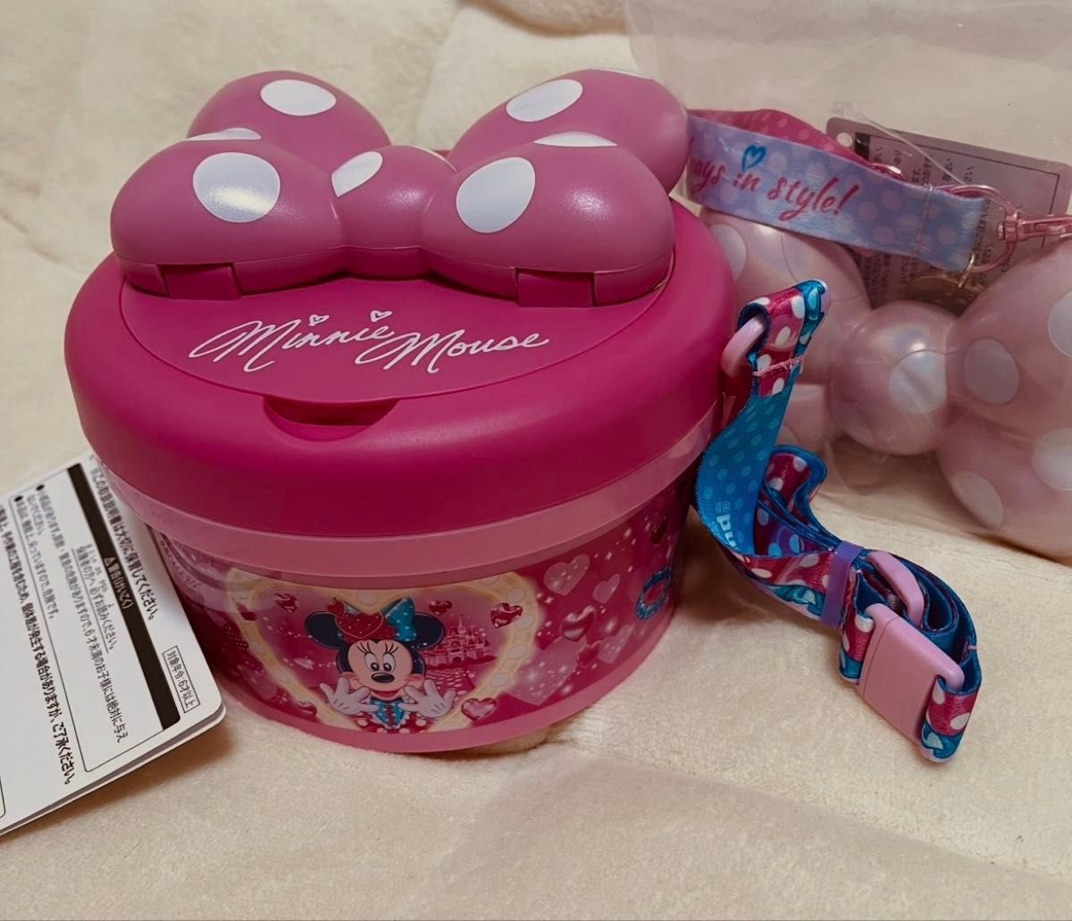 ミニーのファンダーランド ポップコーンバケット ミニーグミケース 2点
