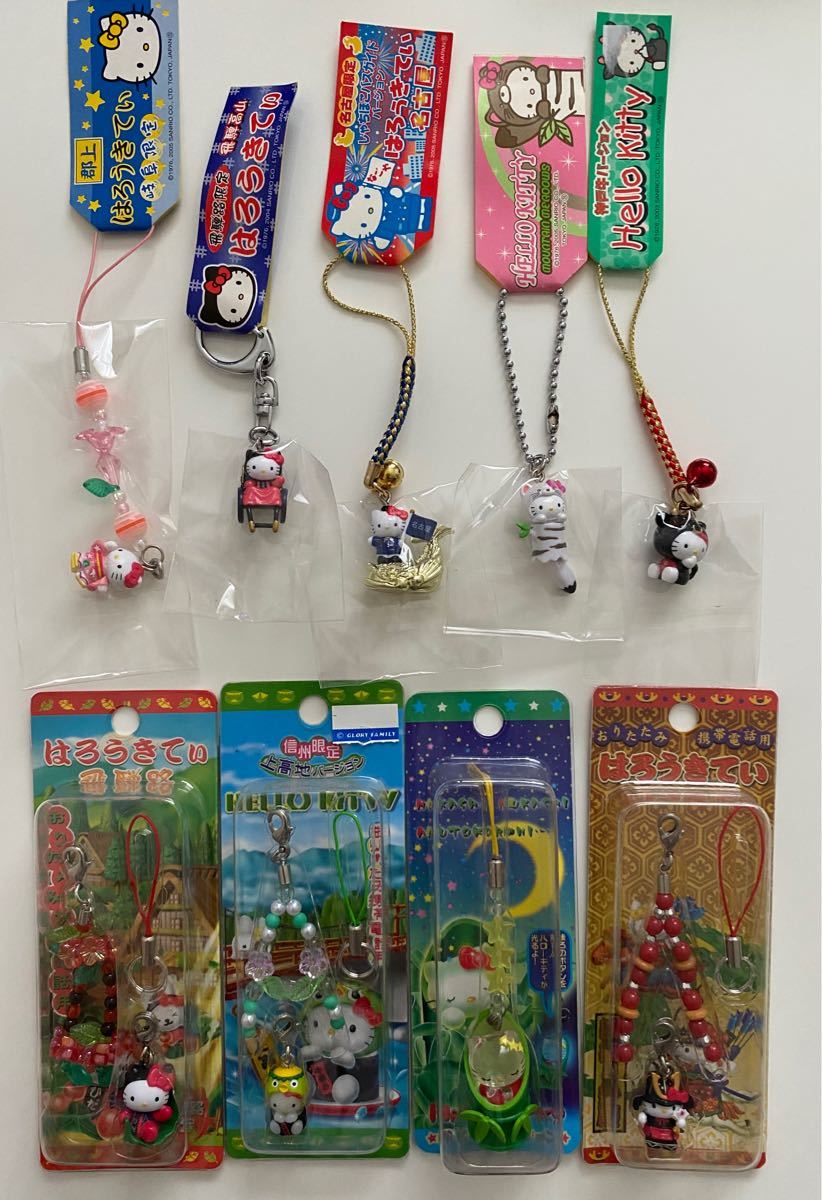 ハローキティ ご当地ストラップ キーホルダー まとめ売り ご当地キティ