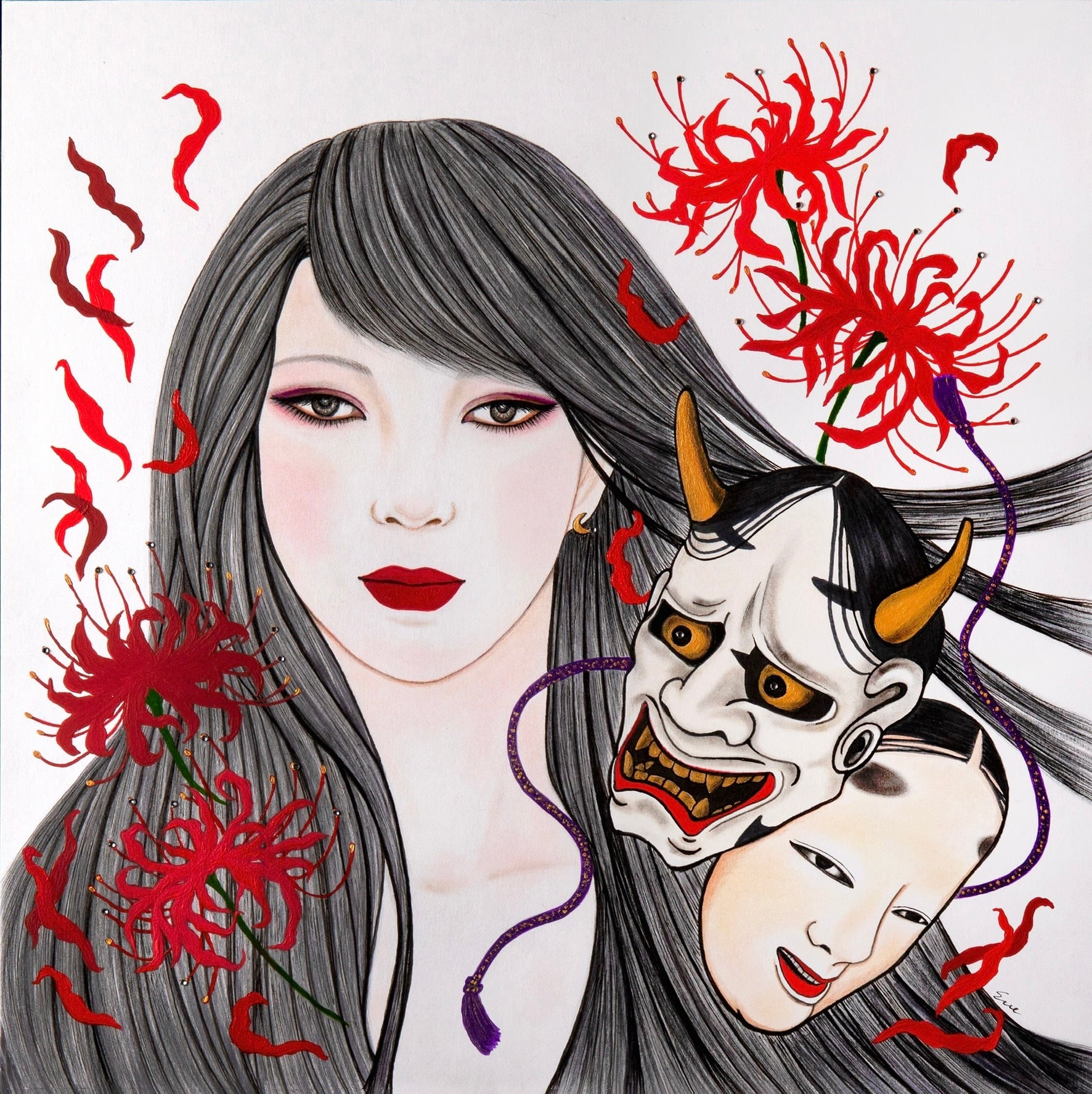 FACE ］イラスト・絵画・店舗インテリア・インテリアアート・海外出展