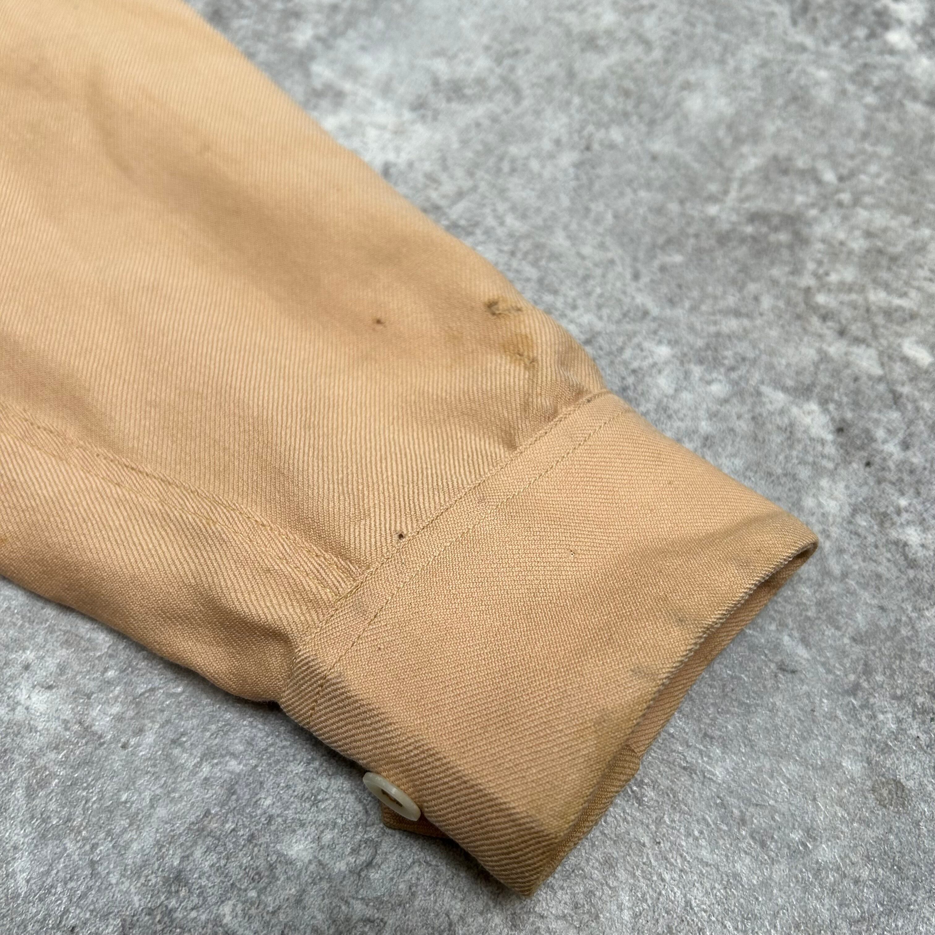 40's 50's 40s 50s unknown 開襟シャツ オープンカラーシャツ ウール