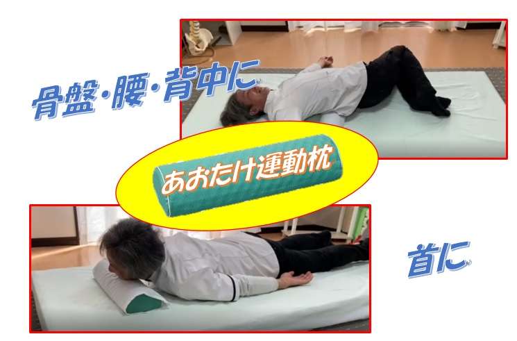 あおたけ運動枕、ファンが増えてます♪離れて暮らす家族に送られる方も