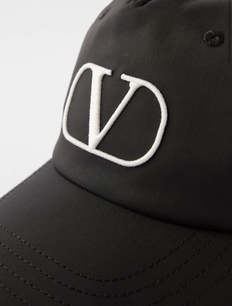 VALENTINO Garavani ] V-logo twill baseball cap☆関税送料込