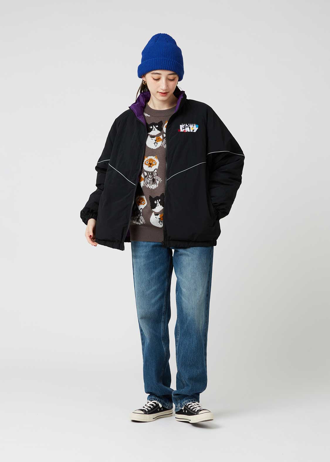 ザ フォーキャッツ バンド｜リバーシブルパデッドジャケット｜ユニ