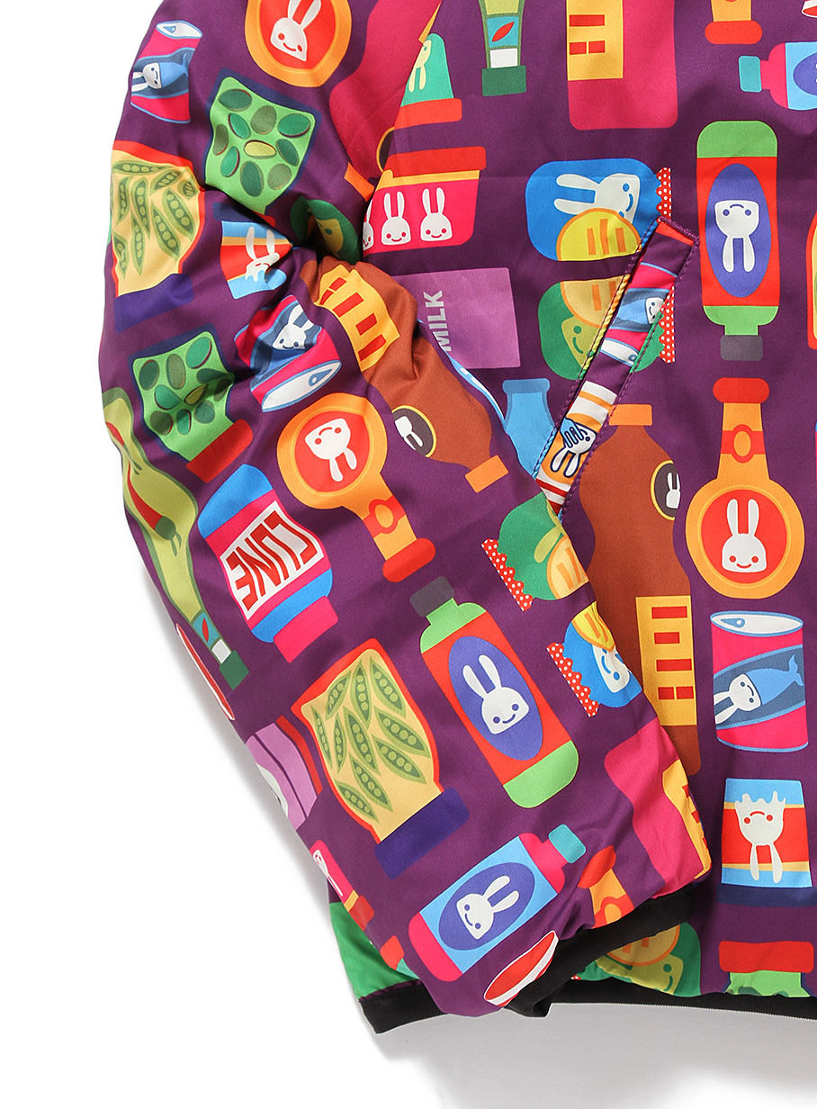 耳付きリバーシブルダウン｜ウサギがいる｜CUNE ONLINE STORE