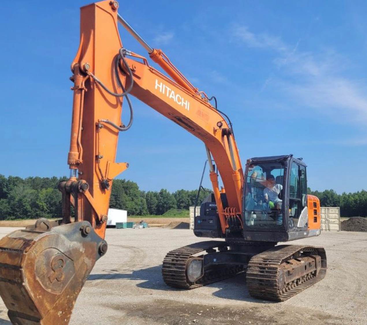 2016 Hitachi ZX160 LC-6N Excavator For Sale, 3,689 Hours | Wayne