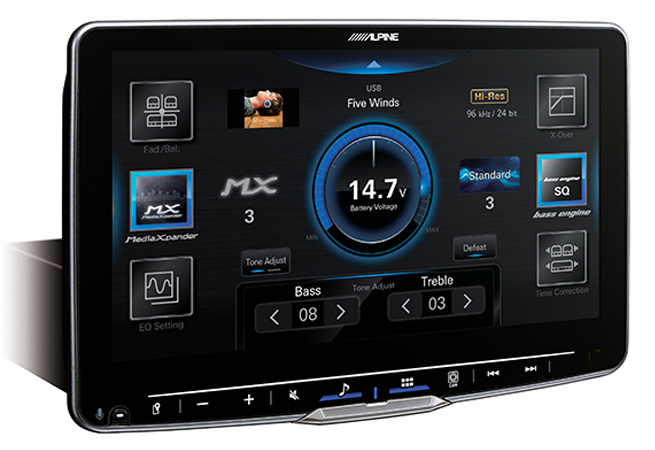 Alpine | iLX-F509 | Alpine Halo9 Hi-Res Digital Multimedia Receiver