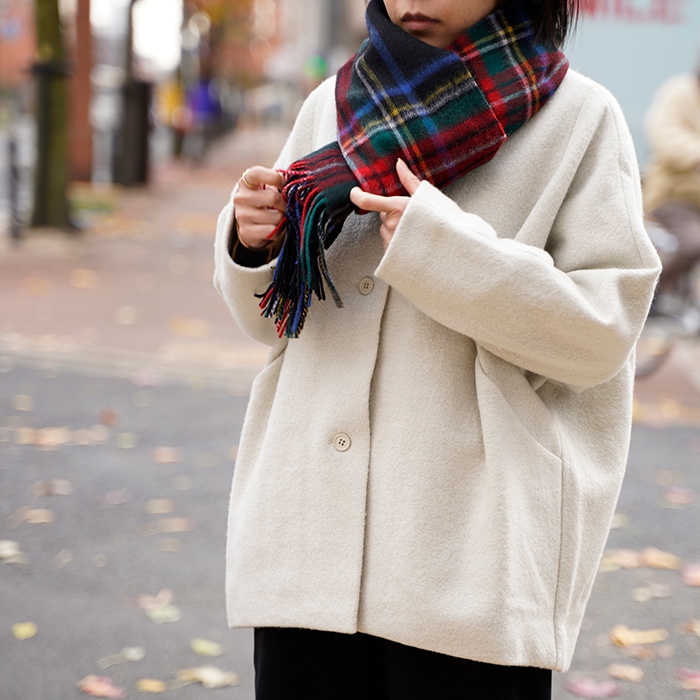 TWEEDMILL ツイードミル 大判ブランケットストール Lambwool Knee Rug