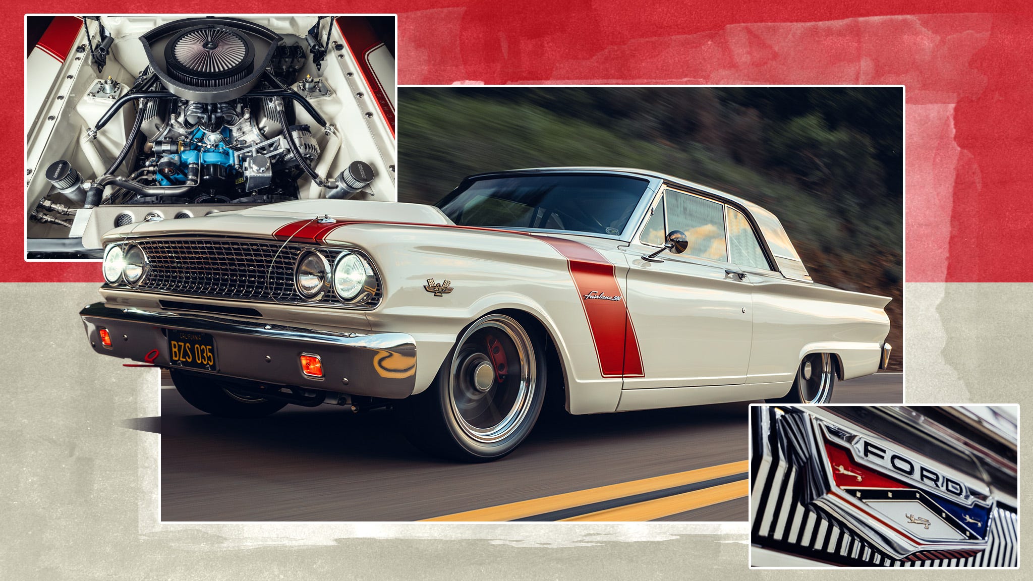 1963 Ford Fairlane 500: Trans Am–Inspired With a 700-HP LS3 Engine