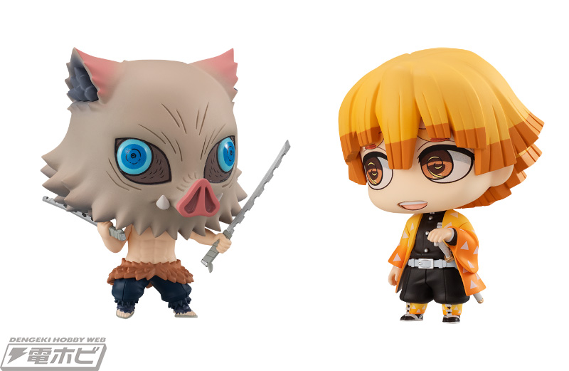 鬼滅の刃』主人公・炭治郎の同期である善逸と伊之助がセットになって