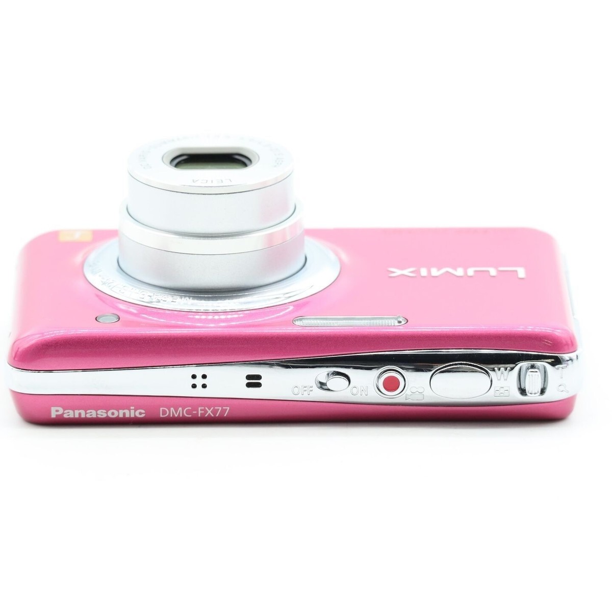 Panasonic Lumix Digital Camera Glamorous Pink Dmc-Fx77-P From JP
