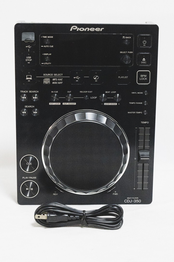 Pioneer CDJ-350 CD/Digital Media Player DJ Player Multi Player