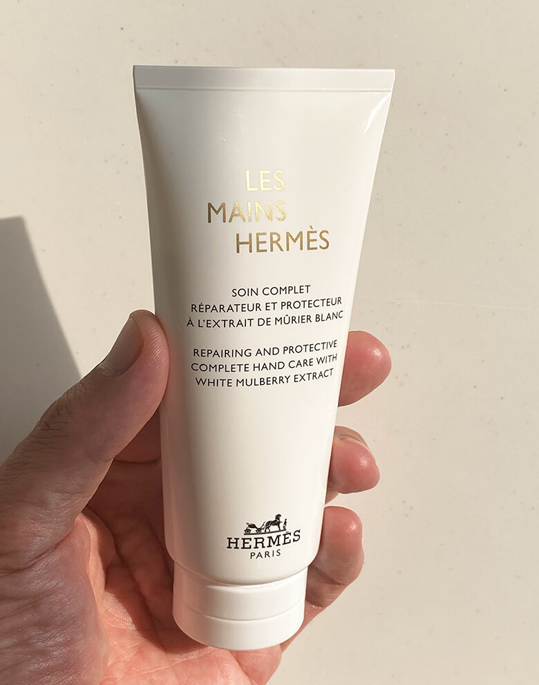 エルメス」のハンドクリーム。手仕事への敬意から生まれた一本に込めた