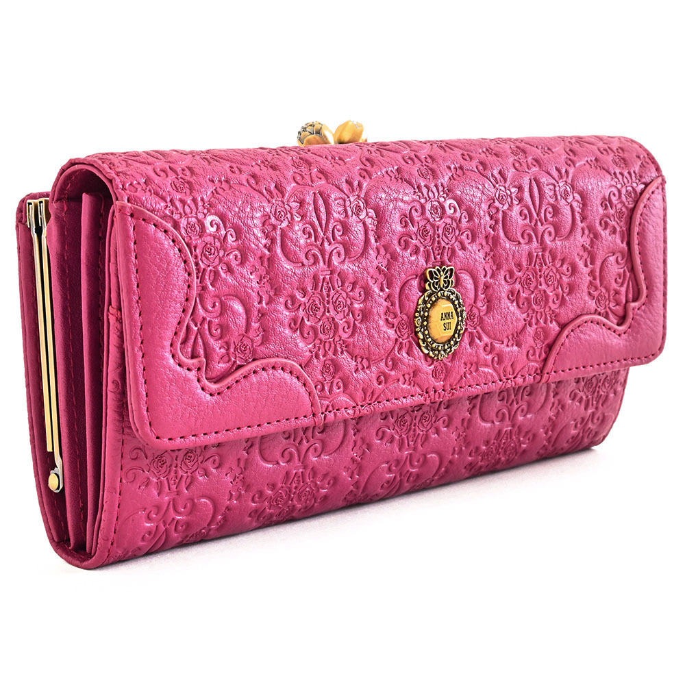 アナスイ 財布 長財布 がま口財布 マゼンダ ANNA SUI 315621-94