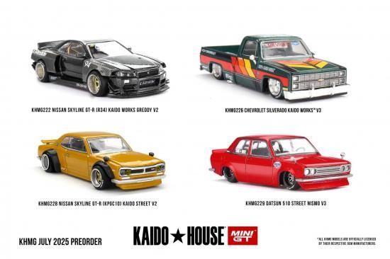 KAIDO☆HOUSE 1/64 Nissan Skyline GT-R (R34) Kaido Works GReddy V2