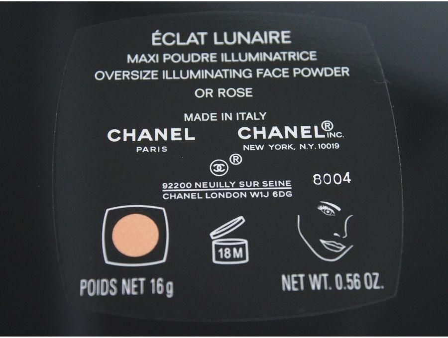 シャネル フェイスパウダー ECLAT LUNAIRE エクラ ルネール イルミネ