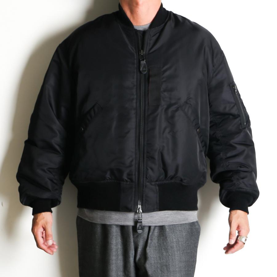 marka（マーカ） 【marka/マーカ】MA-1 - BLACK / ナイロンツイル