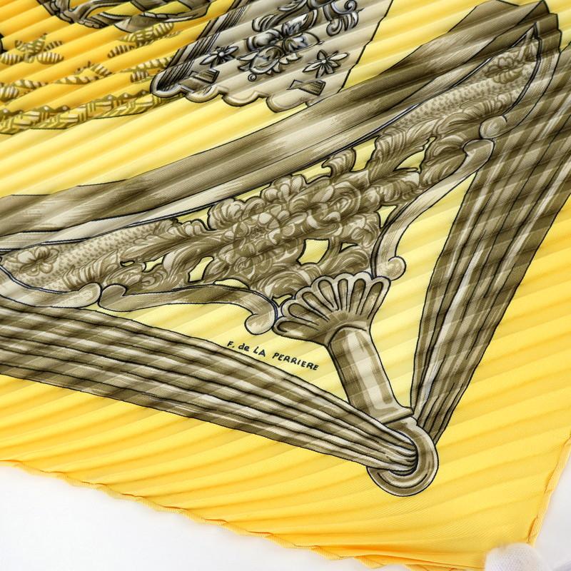 HERMES（エルメス） スカーフ レディース カレ90 プリーツ シルク100