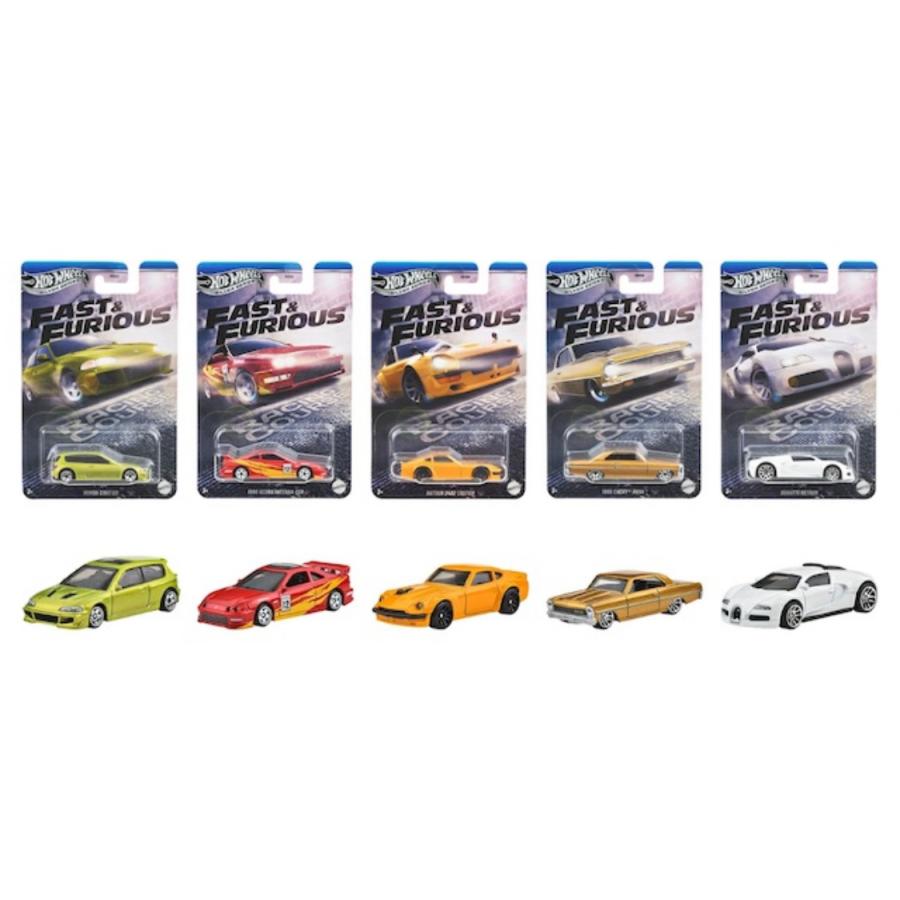 Hot Wheels ワイルドスピード クイック・シフターズ全5種セット Hot