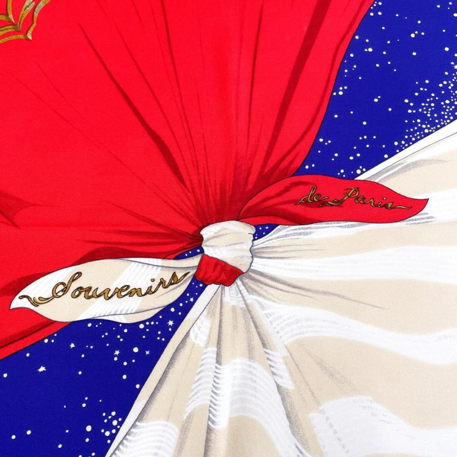 HERMES（エルメス） スカーフ カレ 90 Souvenirs de Paris パリの