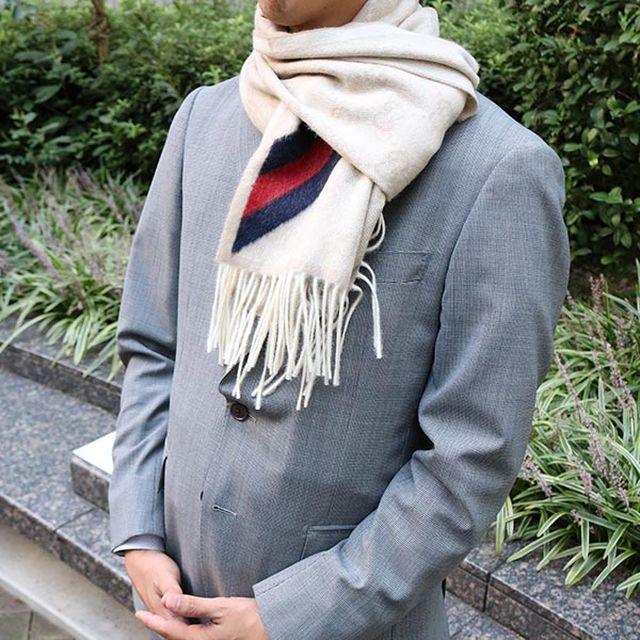 GUCCI（グッチ） マフラー GG柄 メンズ レディース 570603 3G200 9568