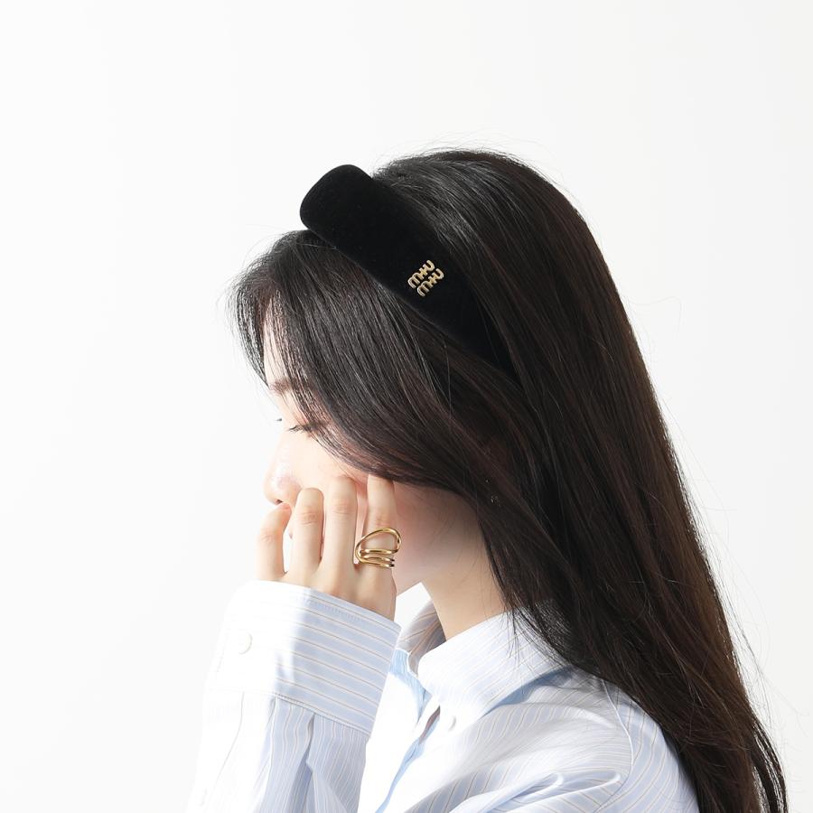 miu miu（ミュウミュウ） カチューシャ 5IH025 068 レディース
