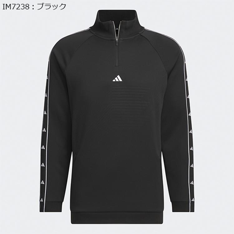 adidas（アディダス） ゴルフ ジャケット メンズ 長袖 ハーフジップ