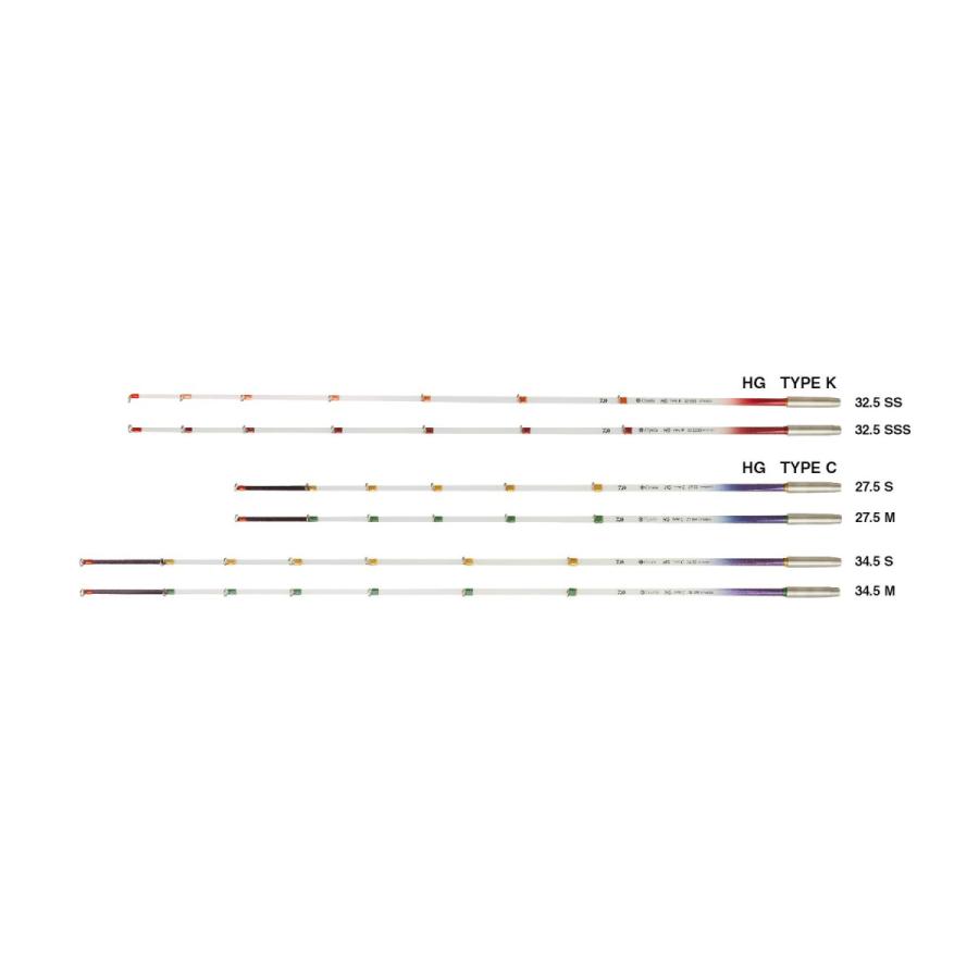 DAIWA（ダイワ） 穂先 クリスティア ワカサギ HG TYPE C / M 275mm