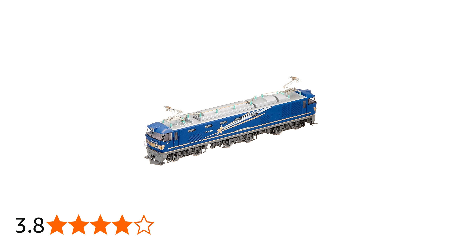 Amazon | KATO HOゲージ EF510 500 北斗星色 新車番 1-314 鉄道模型