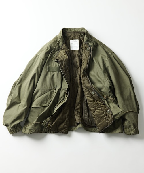 フェード加工 M65 ショートモッズコート LINER SET｜フリークスストア