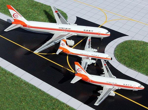1/400 南西航空 YS-11,737-200,767-300,3機種セット 1/400 南西航空 YS