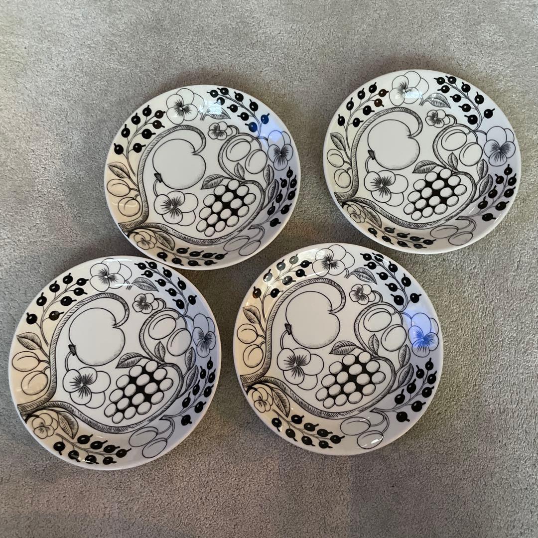 ARABIA Paratiisi 果物模様 陶磁器皿 4枚セット 21cm 楽天市場】アラビア パープル パラティッシ プレート 21cm / ARABIA