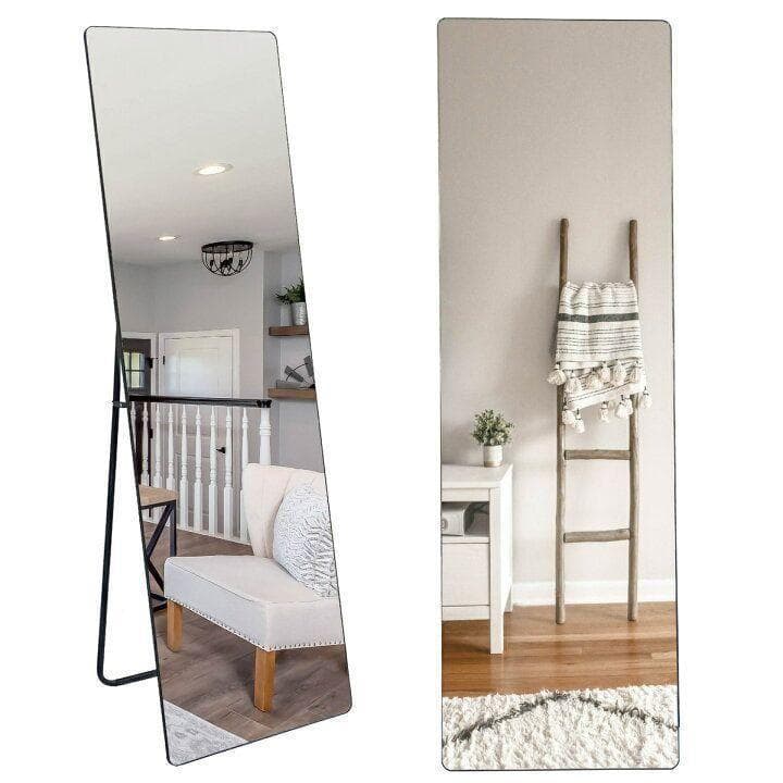 スタンドミラー 壁掛け 全身 鏡 姿見鏡 150cmx40cm 黒 R1520 楽天市場】【先着20名様限定 2000オフクーポン】lalaspzce 全身鏡 姿見