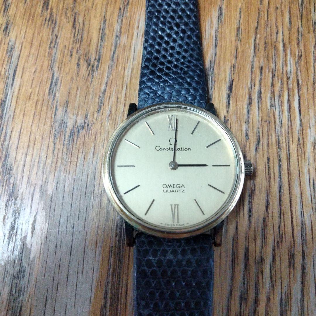 ヴィンテージOMEGA Constellation クォーツ 腕時計ジャンク品 OMEGA CONSTELLATION QUARTZ - Circa 1970
